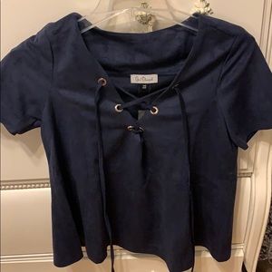 Girl Obsessed tie the knot top